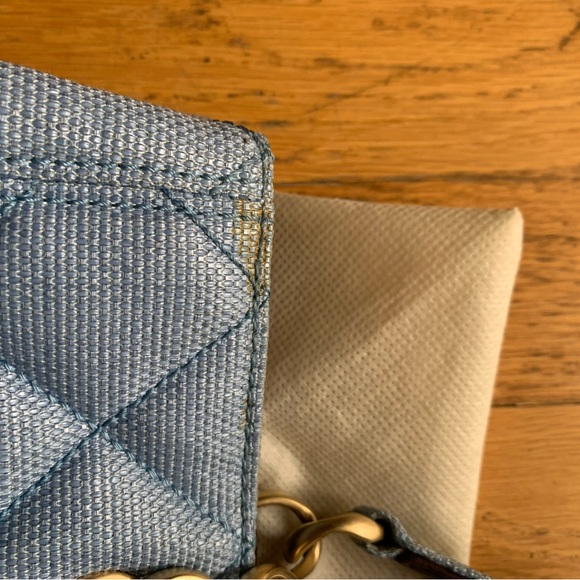 Authentic Chanel Rafia Denim Tote💕 - Picture 11 of 15